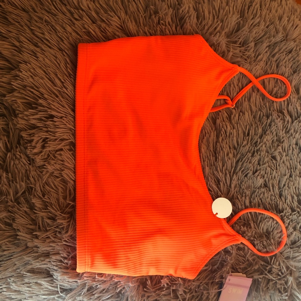bikini top orange